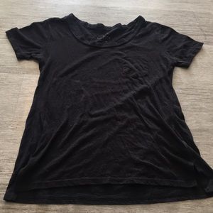 Black Pocket T-shirt, American Eagle